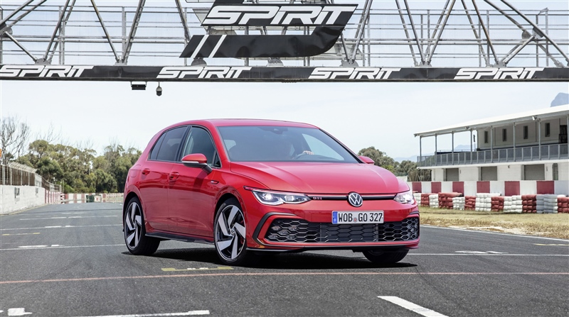 Golf GTI with new Vehicle Dynamics Manager